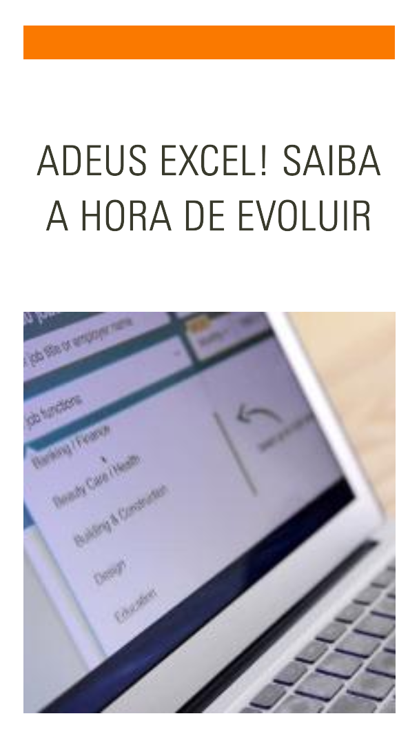 Adeus Excel Gerencie sua empresa de forma mais eficiente